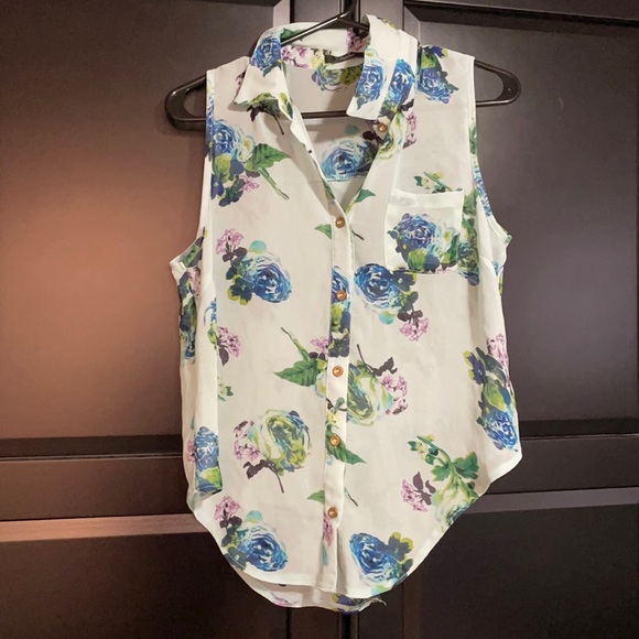 Floral Tank Top - Picture 1 of 4